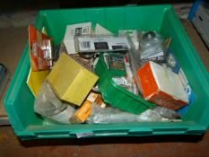 Box Containing Assorted CSK and Other Wood Screws, Fixings, Etc
