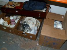 Assorted Decorative Items, Kitchenalia, Etc Including Silver Plated, Hornsea Pottery and Other