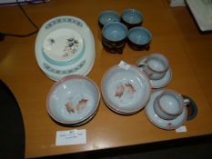 Assorted Denby and Pyrex Tableware