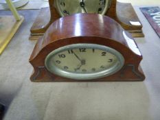 Mahogany Cased Mantel Clock