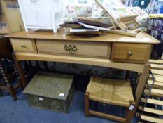 Bleach Wood Dressing Table