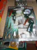Parkside Pneumatic Tool Set Model:PDSSB2