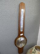 Wall Barometer in Teak