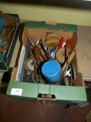 Box of Assorted Hand Tools