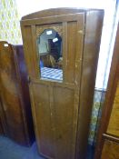 Single Door Mirrored Wardrobe