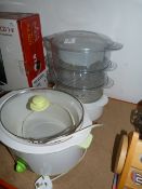 Tefal Steamer and a Slow Cooker