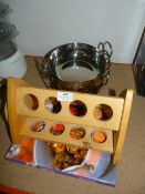 Beech Spice Rack, Four Balti Dishes and a Indian Cookery Book