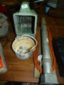 Paint Kettle, Tubular Heater and a Tyrol Applicator