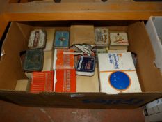 Box of Assorted CSK Wood Screws, Window Fixings, Etc