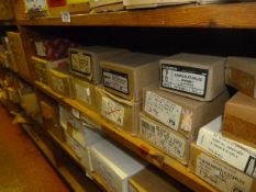 *Fourteen Boxes of Japanned and Galvanised Harps and Staples