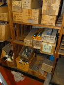 *Mixed Lot of Drain Rod Fittings, Sash Cord, Pipe Plugs, Etc