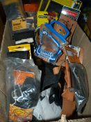 *Twenty One Assorted Belts and Holders