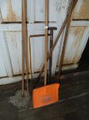 *Assorted Snow Shovels, Lawn Weeders, Etc