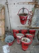 *Eight Fire Buckets
