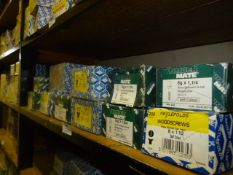 *11 Boxes of Brass Sloted CSK Wood Screws