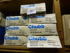 *Seven Chubb Mortice Locks 67mm and 80mm