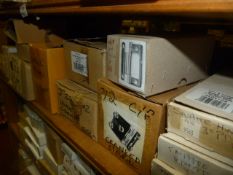 *Fourteen of Cranked Flush Hinges, Cabinet Double Cranked Hinges, Etc in Various Sizes and Finishes