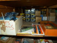 *Box Containing OIl Cans, Two Soldering Irons and Two Soldering Suckers