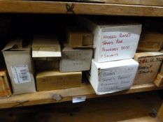 *Assorted Shelf Stud Hooks, Tennis Racket and Bookcase Studs, Concealed Shelf Supports, Etc