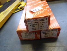 *Three Britool Spanner Sets