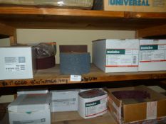 *Six Stainless Steel Polishing Heads and Abrasive Belts