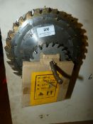 *Ten Assorted Circular Saw Blades and Scribing Blades