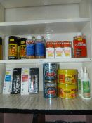 *Assorted Adhesives and Hammerite Paint