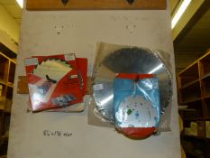 *12 Assorted Circular Saw Blades in Various Sizes