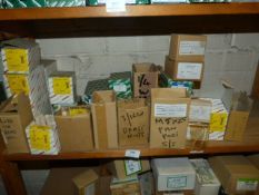 *26 Boxes of Assorted Machine Screws, Nuts and Washers in Brass, Stainless Steel, Etc