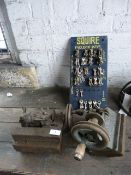 *Two Early Key Cutting Machines and Assorted Squire Key Blanks