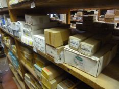 *Fourteen Boxes of Barrel Bolts in Various Sizes and Finishes