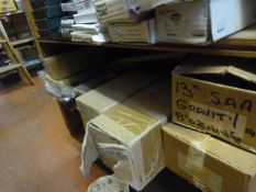 *Ten Assorted Brushed Stainless Steel and Other Letter Box Interior Covers