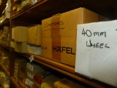 *Eight Boxes of Caster, Door Security Bolts, Window Locks, Jackson Stays, etc