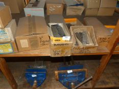 *Assorted Fibre and Steel Vice Jaws in Various Sizes