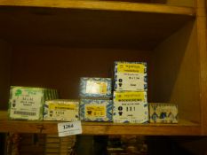 *7 Boxes of Slotted Brass Screws