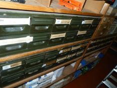 *Three Twelve Drawer Cabinets