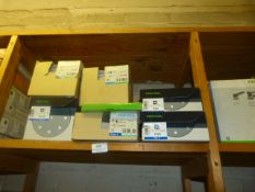 *Three Packs of Festool 150mm Abrasive Disks and Three Boxes of 100mm Abrasive Disks