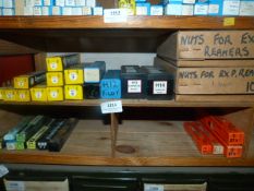 *Quantity of Expanding Reamers and Pilots