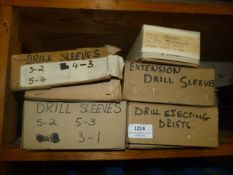 *Five Boxes of Drill Sleeves