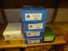 *Seven Boxes of Victorian Style Brass Hat and Coat Hooks