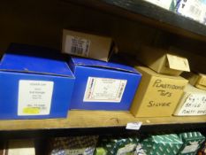 *Seven Boxes of Plastic Screw Domes