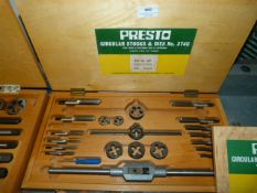 *Presto Circular Stocks and Dies no.374c Set no. 25p