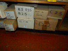 *9 Boxes of Endless Cords Various Widths and Lengths