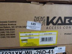 *Box of Kaba Satin Chrome Door Furniture 1011-26D-41