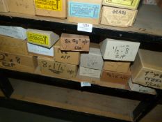 *15 Boxes of Chrome Plated and Covered Head Screws