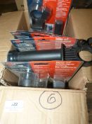 *Six Brennenstuhl Drill Grips with Cable and Pipe Detectors