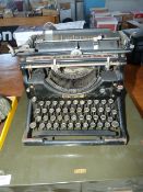 *Roneo Cardex Cabinet and a Underwood Typewriter