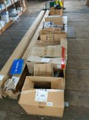 *Mixed Lot of Fifteen Boxes Containing Assorted; Aluminium Door Furniture, Draft Excluder, Finger