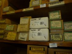 *Fourteen Boxes of Casement Stays and Fasteners