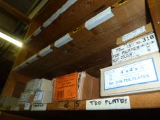 *Fifteen Boxes of Slotted Plates, Mending Plates, Angle Cleats and T-Plates